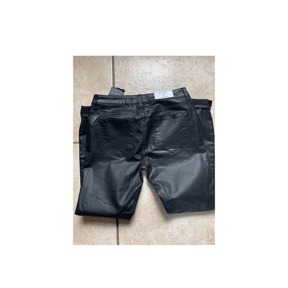 Zara skinny jeans black coated premium denim - Picture 5 of 7